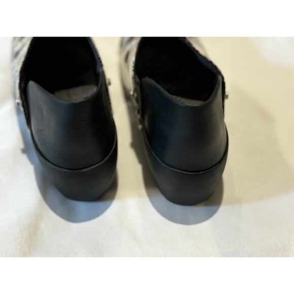 Rocky 4Eur sole Women's Snakeskin Print Teacher Nurse Slides Clogs Sz 39 8 -8.5 - Picture 6 of 8